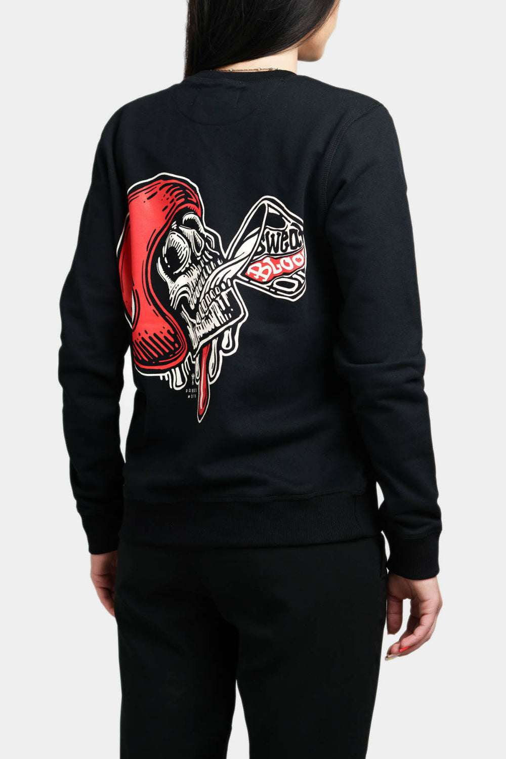 John Skull - Sweatshirt för Motorcyklister – Regular Fit, Unisex