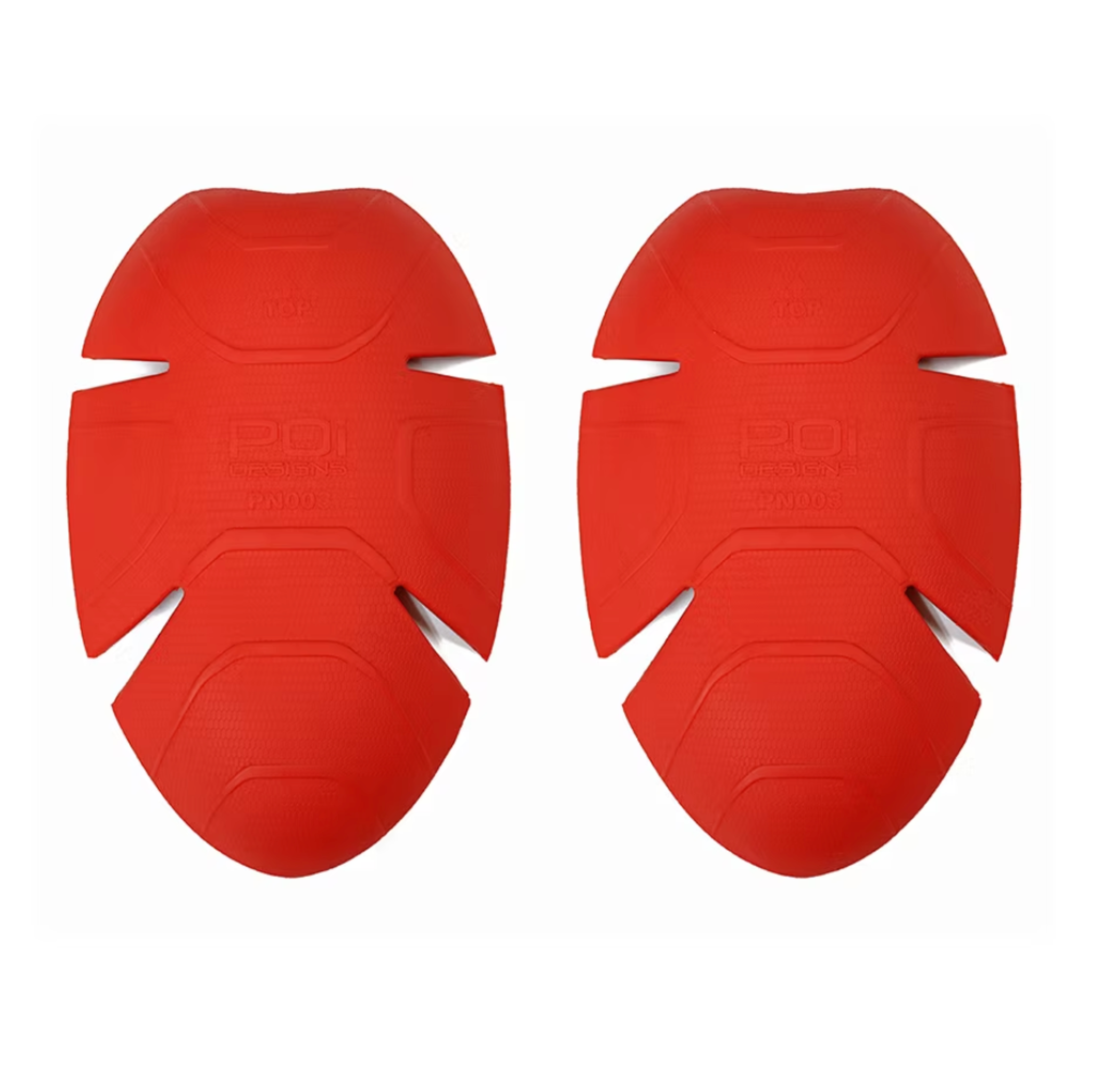 red POi Design protectors knee, elbow, knees