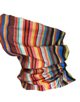 Stripe design neck tube
