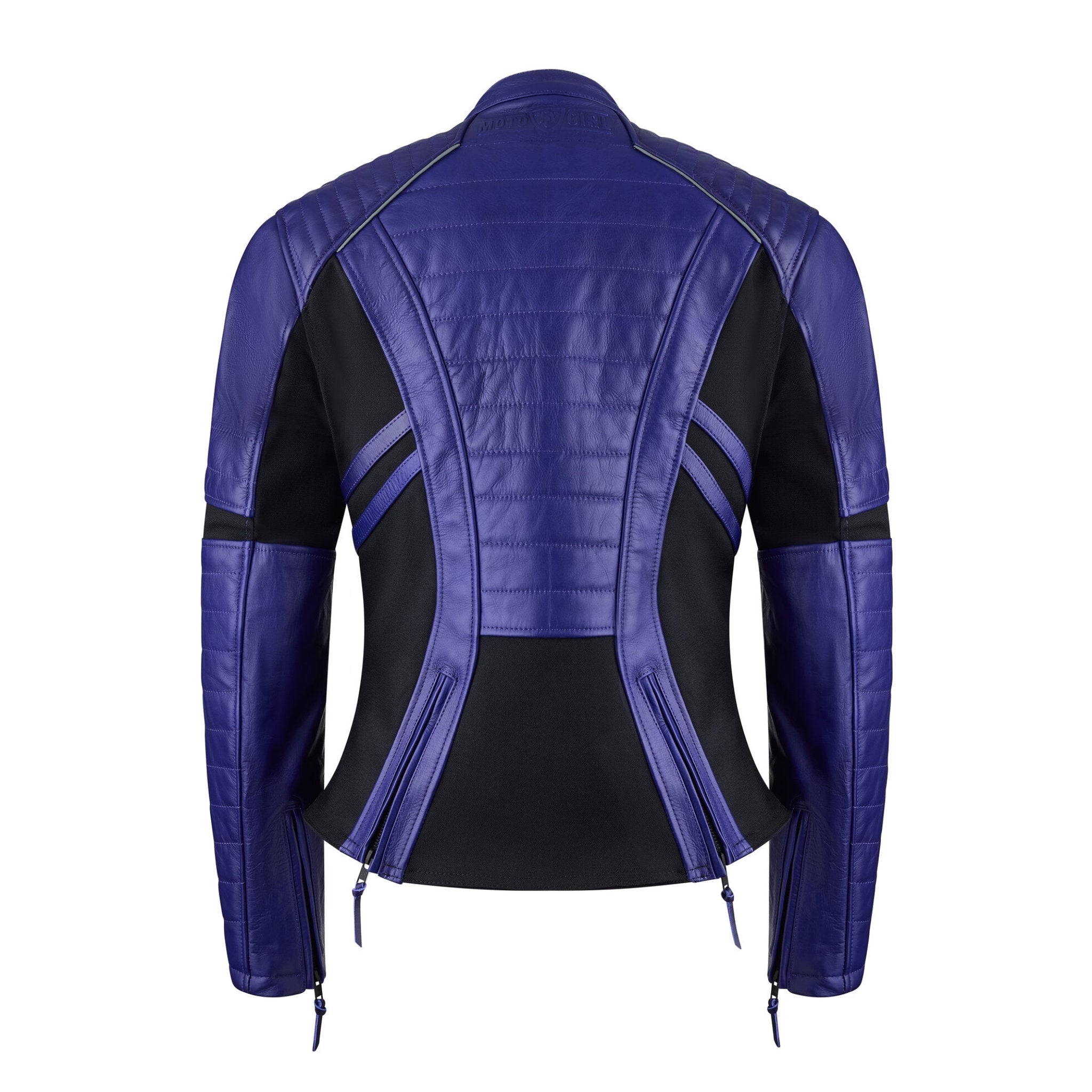 Amelia Purple - Women's Motorcycle Leather Jacket | Moto Lounge