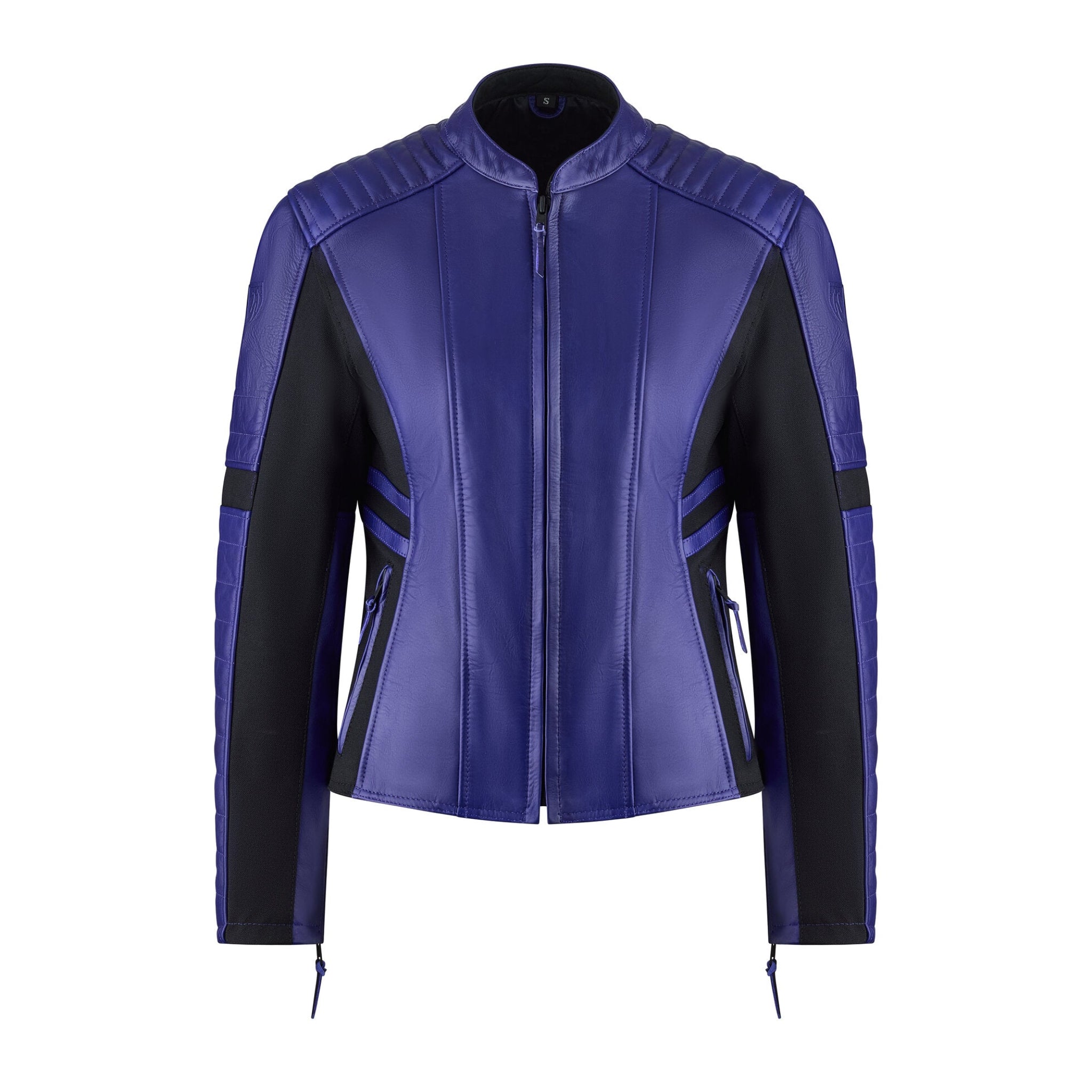 Amelia Purple - Women's Motorcycle Leather Jacket | Moto Lounge