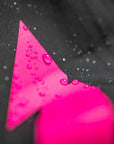 rain drops on a motorcycle clothing