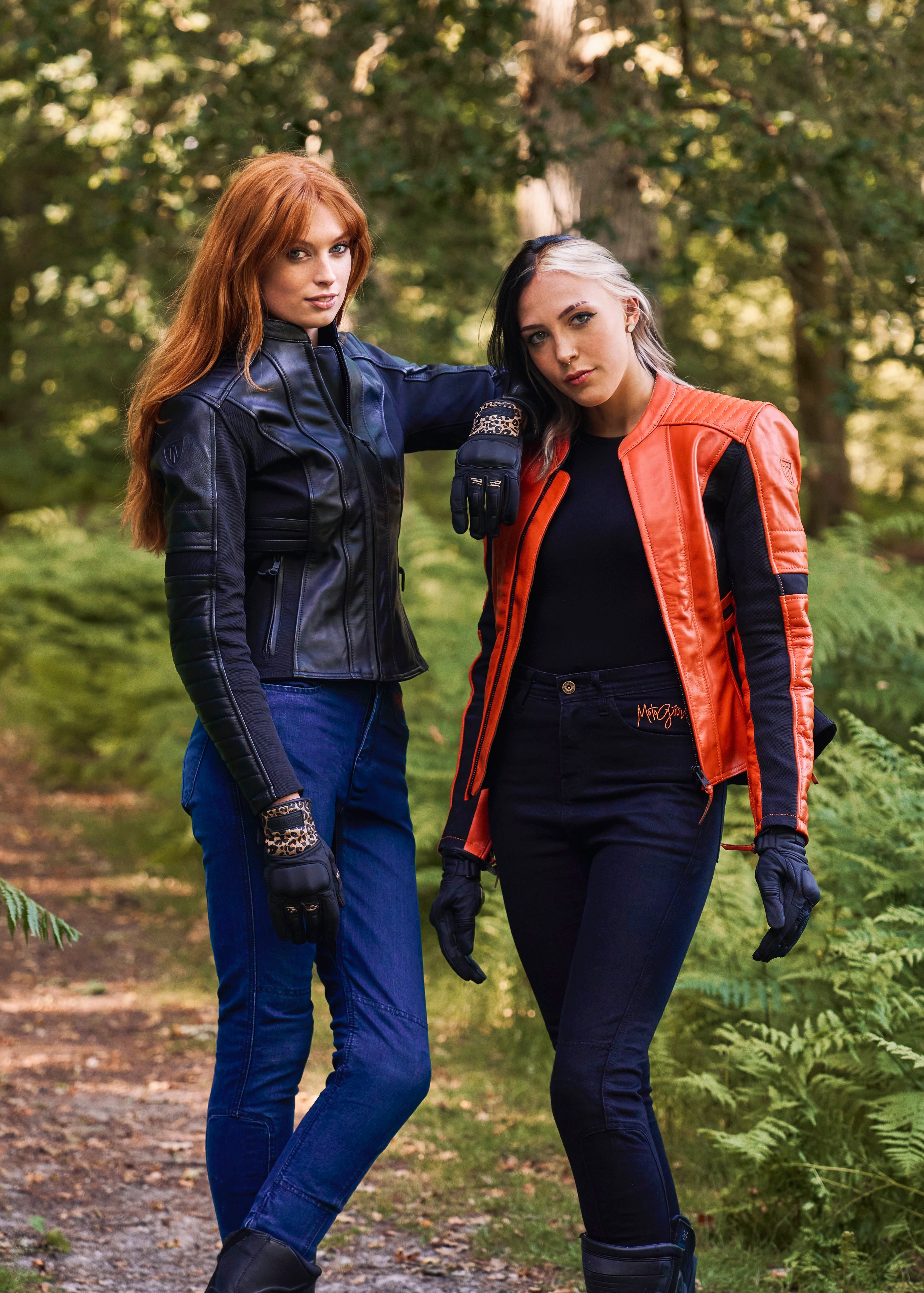 ISLA BLACK - Women's Motorcycle Jeans