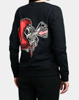 John Skull - Sweatshirt för Motorcyklister – Regular Fit, Unisex