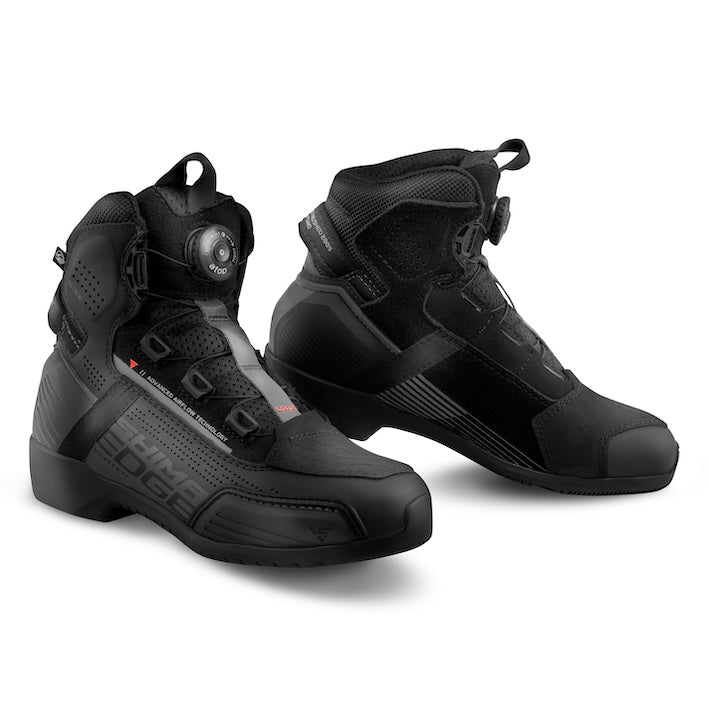 EDGE VENT LADY BLACK - Motorcykelskor för kvinnor