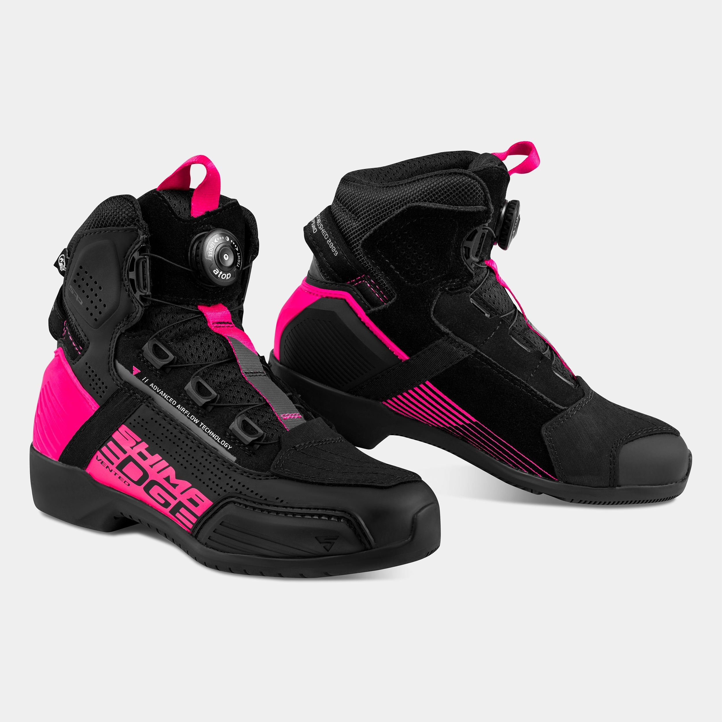 EDGE VENT LADY PINK - Motorcykelskor för kvinnor