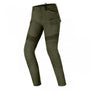 khaki green lady motorcycle jeans slim fit