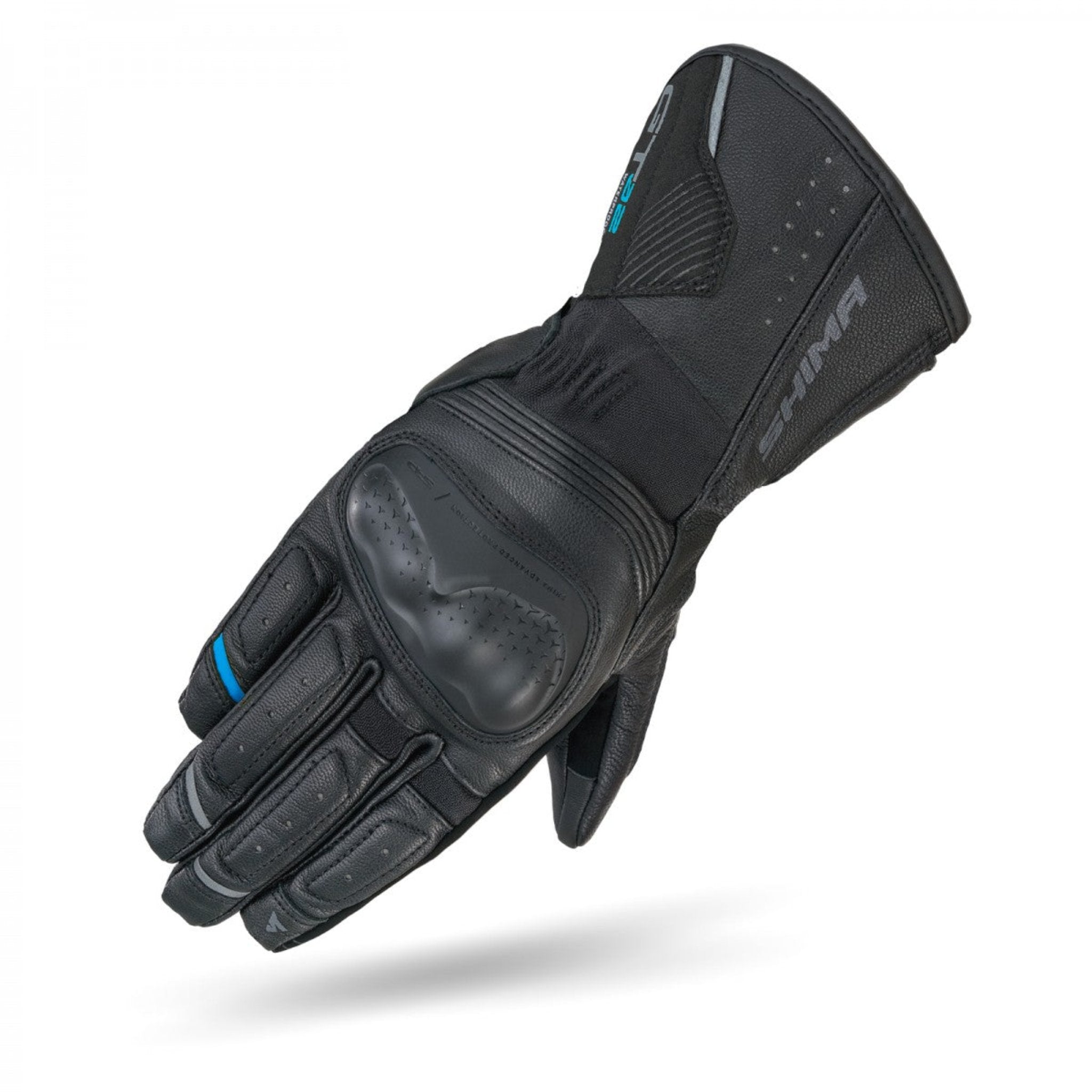 Black women&#39;s motorcycle glove from Shima 