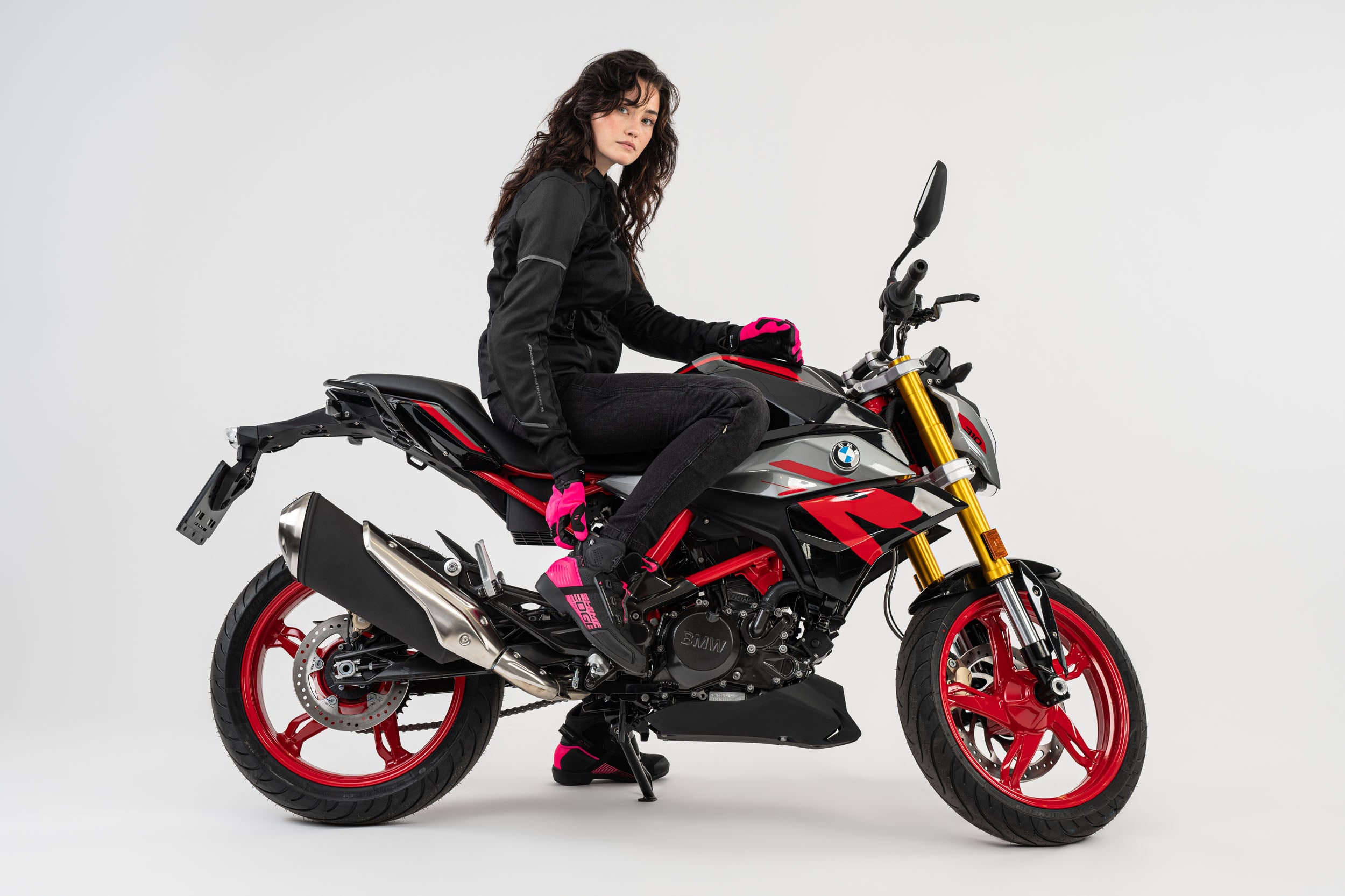EDGE VENT LADY PINK - Motorcykelskor för kvinnor