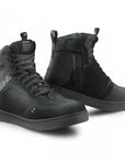 Rebel waterproof motorcycle sneakers with black laces from Shima 