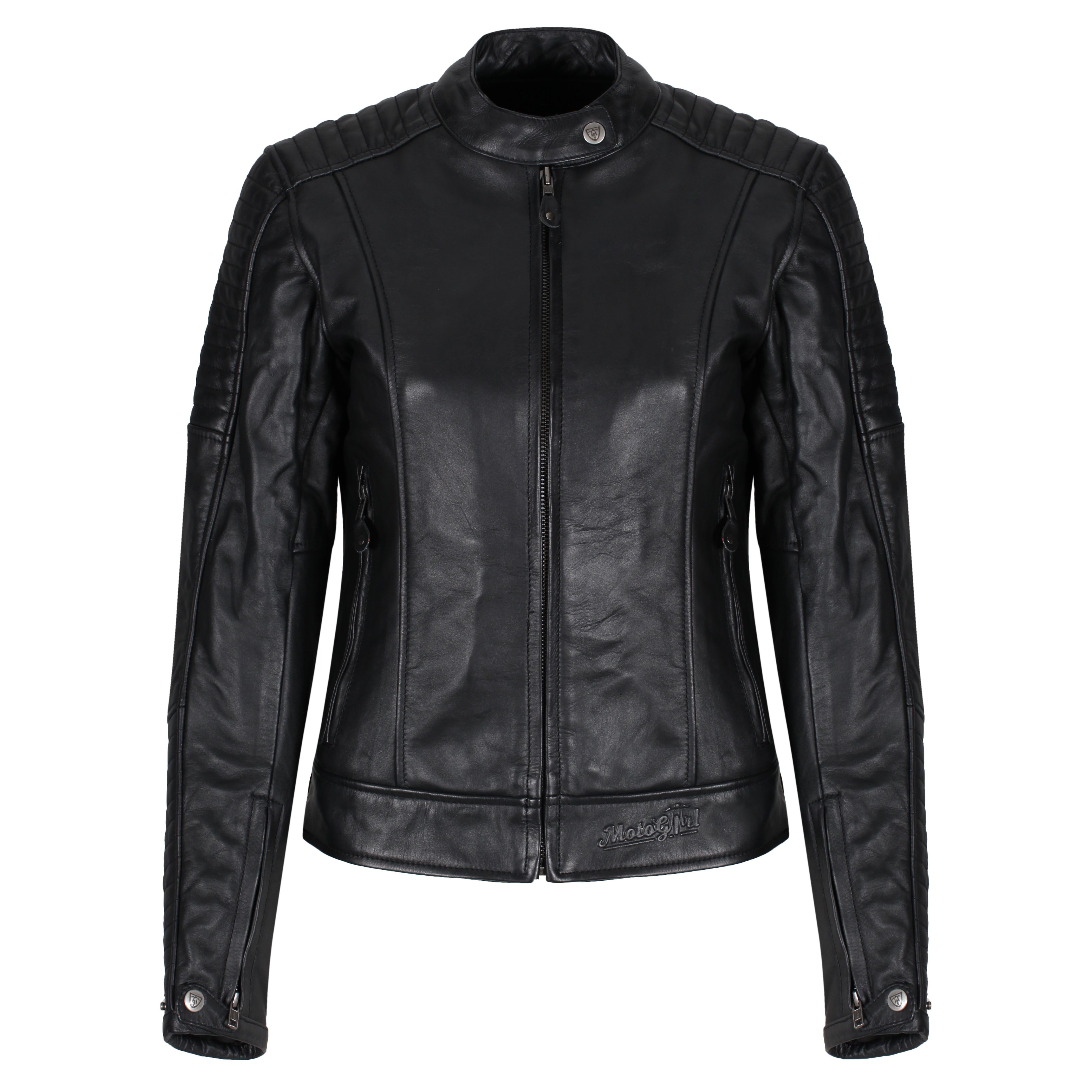 Valerie Black - Women&#39;s Motorcycle Leather Jacket