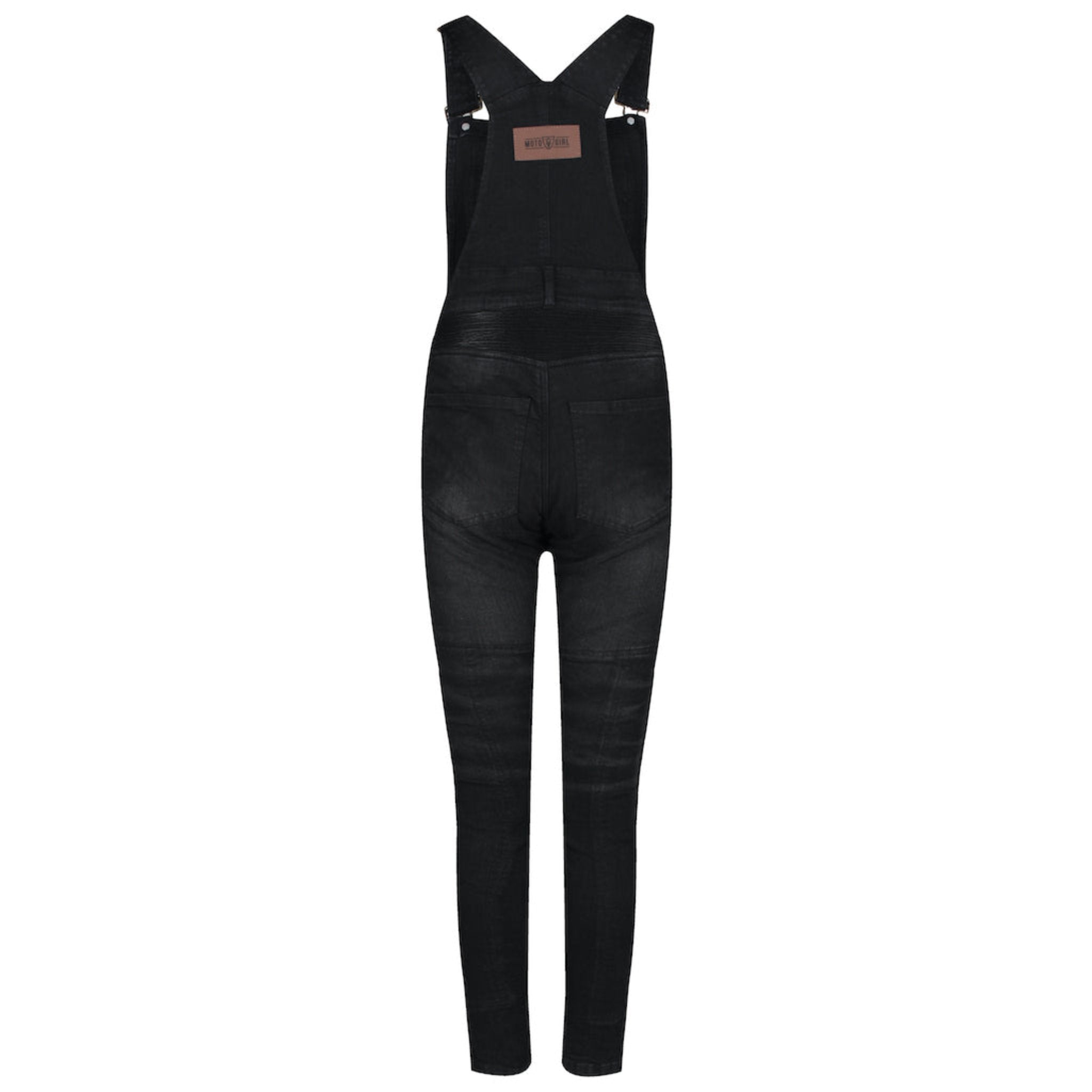 Black kevlar motorcycle overall for women from Moto girl