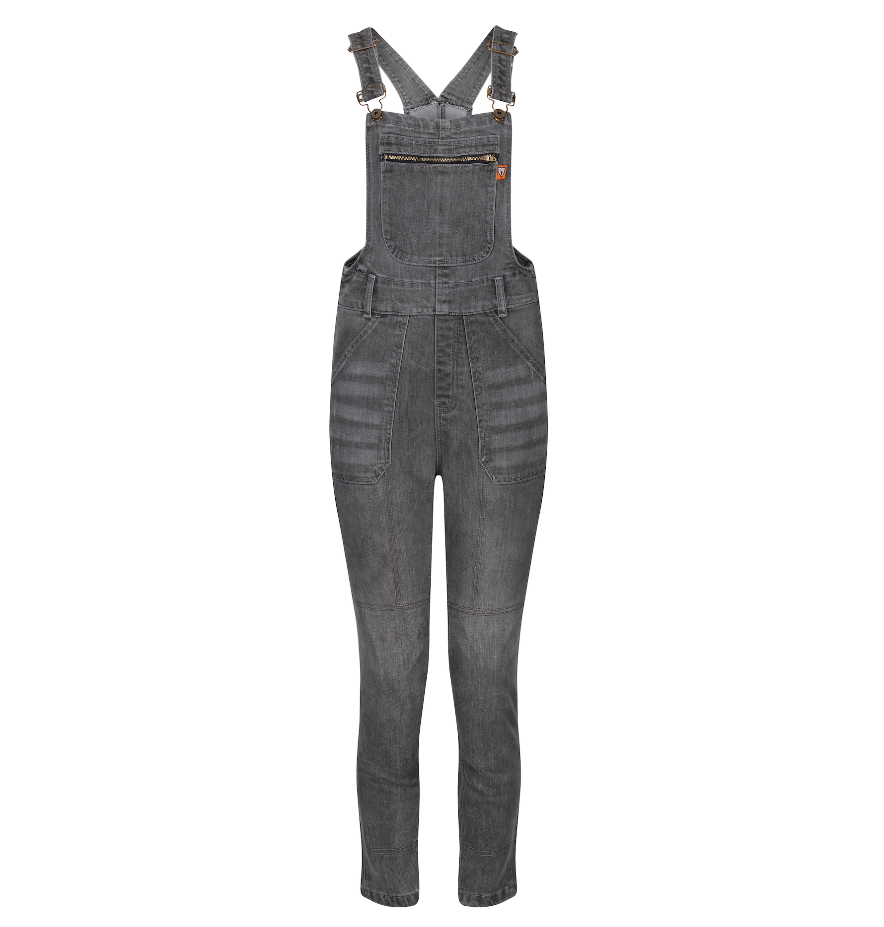 Grey women&#39;s motorcycle overall from Moto Girl