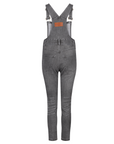 The back of grey women's motorcycle overall from Moto Girl