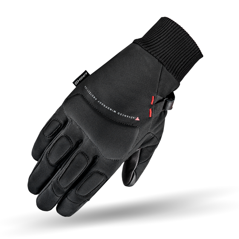 Black women motorcycle glove oslo wing from shima