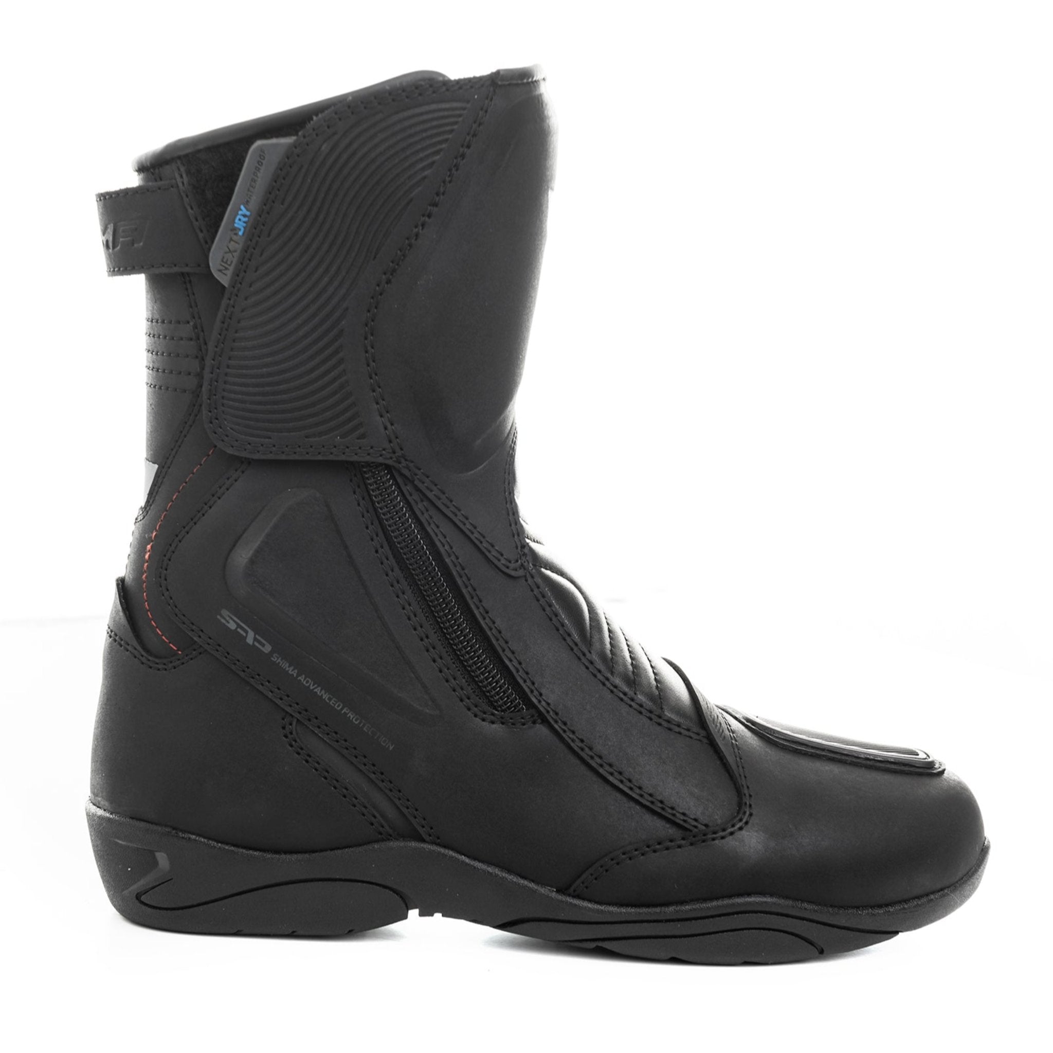 Black women motorcycle touring boot from Shima