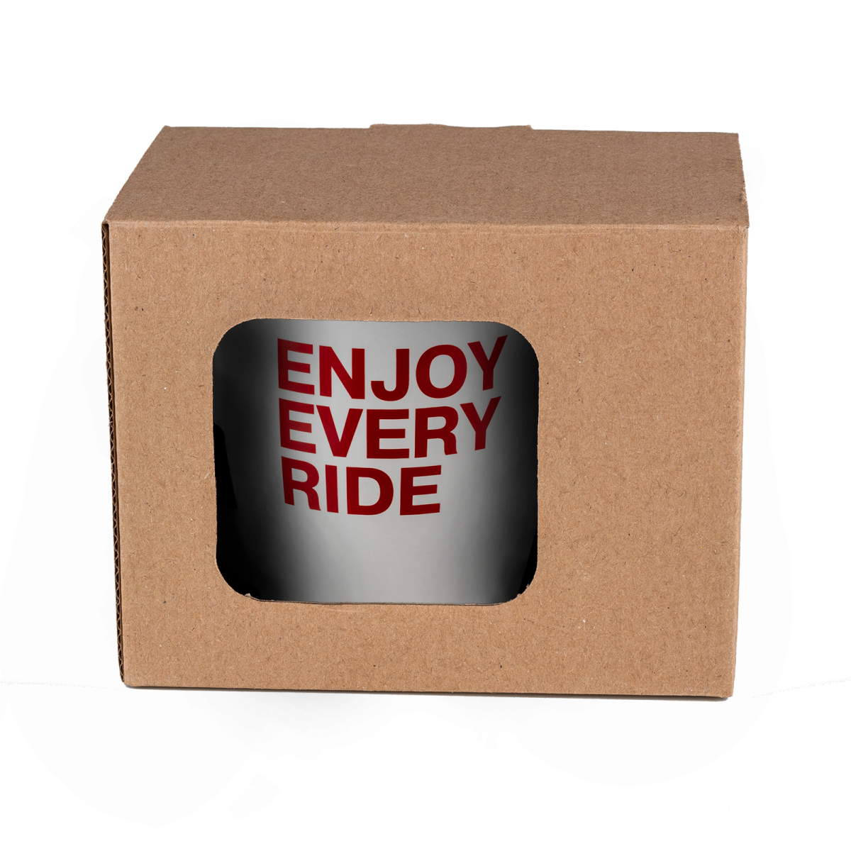 enjoy every ride mug in a box
