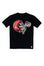 Pando Moto motorcycle t-shirt with red scull logo 