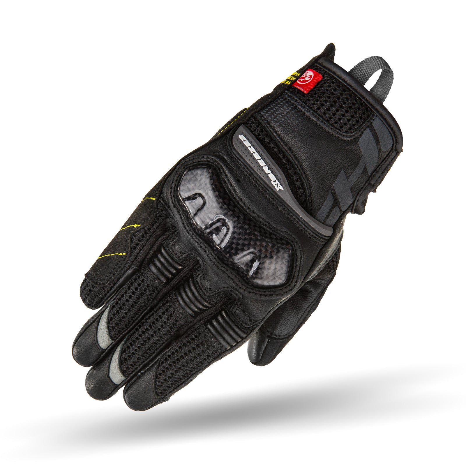 Black female motorcycle glove from Shima